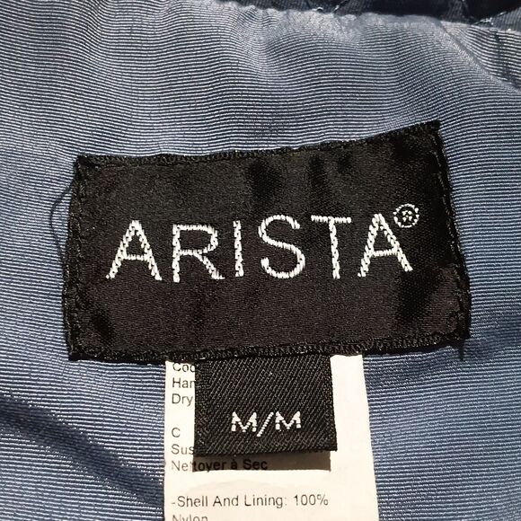 Arista Quilted Zip Up Vest-Medium-Equestrian-Pockets-Two Way Zip-Embroidered - Picture 8 of 9